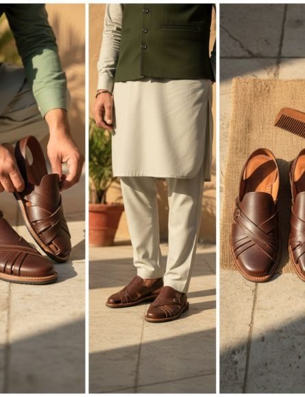 Men’s Leather Peshawari